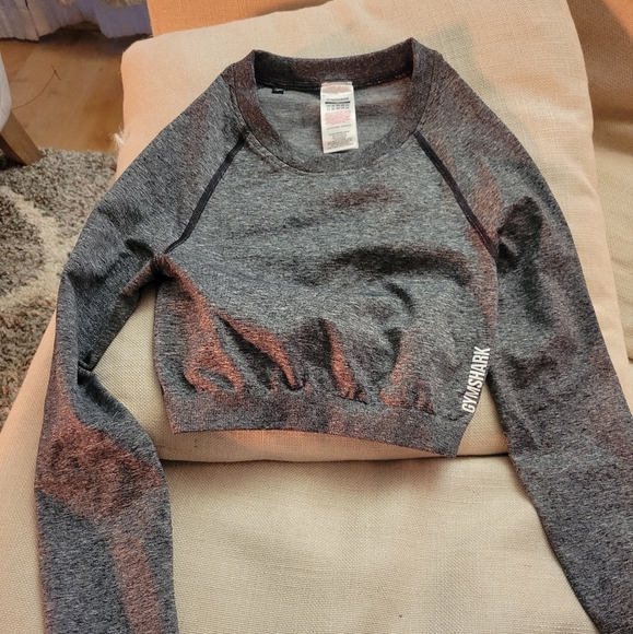 NWOT - Gymshark Adapt Marl Crop Top - Size S - Picture 3 of 4